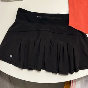 Lulu lemon tennis skirt and top